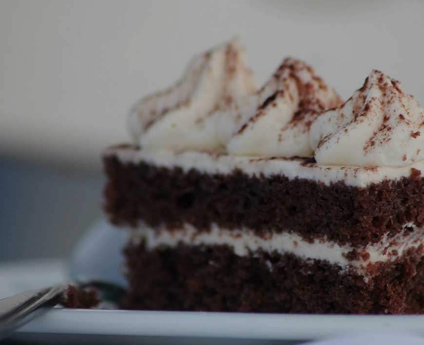 photo of Slice of Chocolate Cake