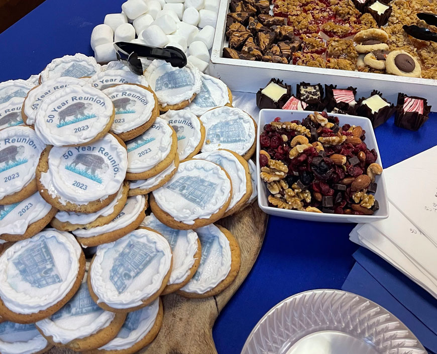 photo of cookies with edible art